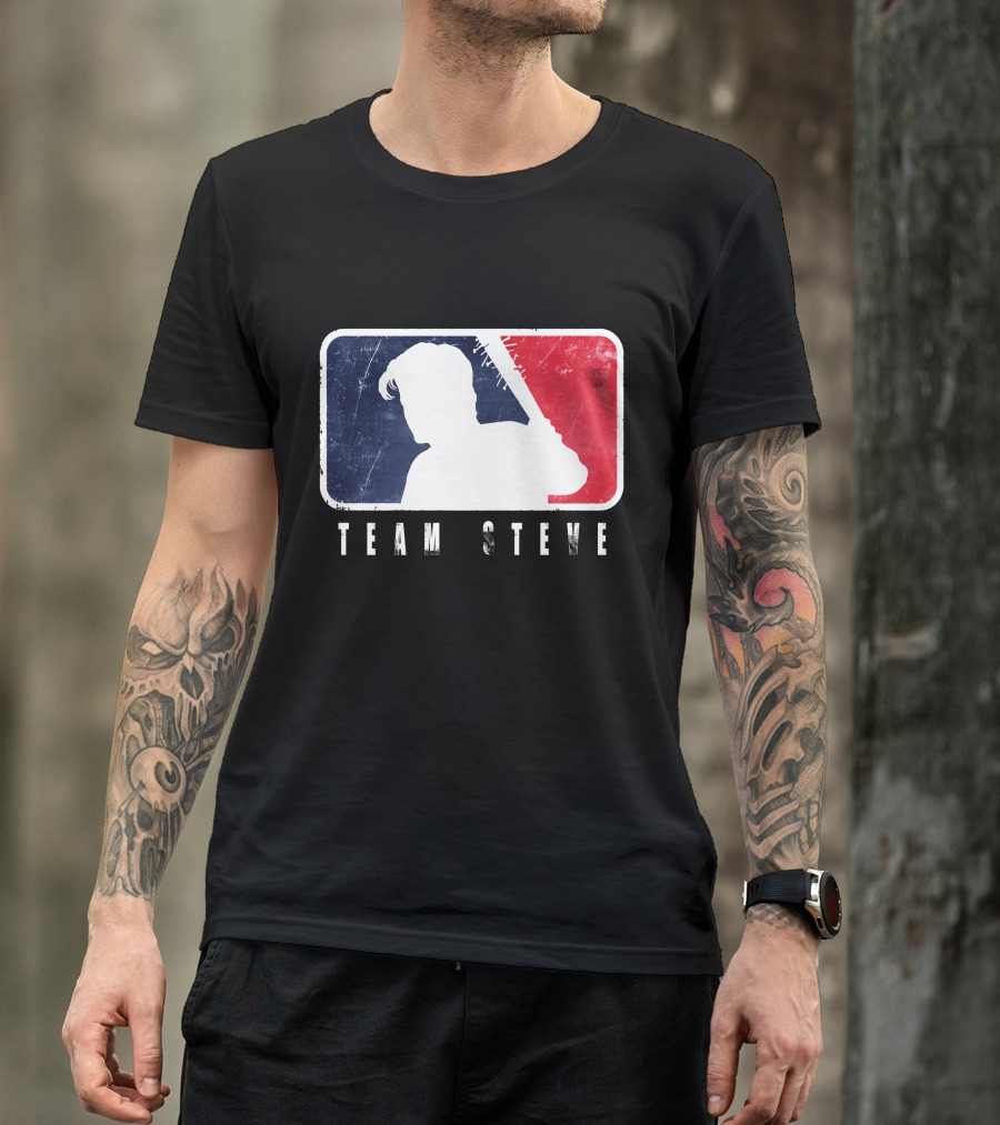 Team Steve MLB Style Silhouette A317 T-Shirt