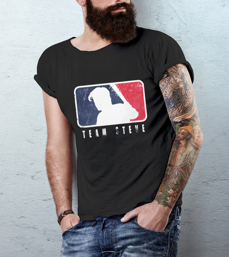 Team Steve MLB Style Silhouette A317 T-Shirt