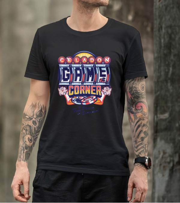 Celadon Game Corner Slot Machine A Fun Place In Everyon T-Shirt