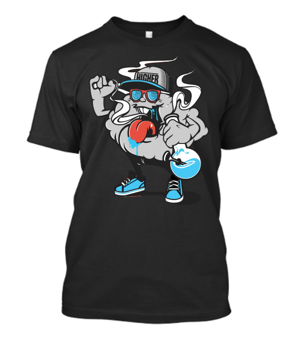 Litcher Cool Cartoon Character With Shades And Potion Replacing Dermot Reddan T-Shirt