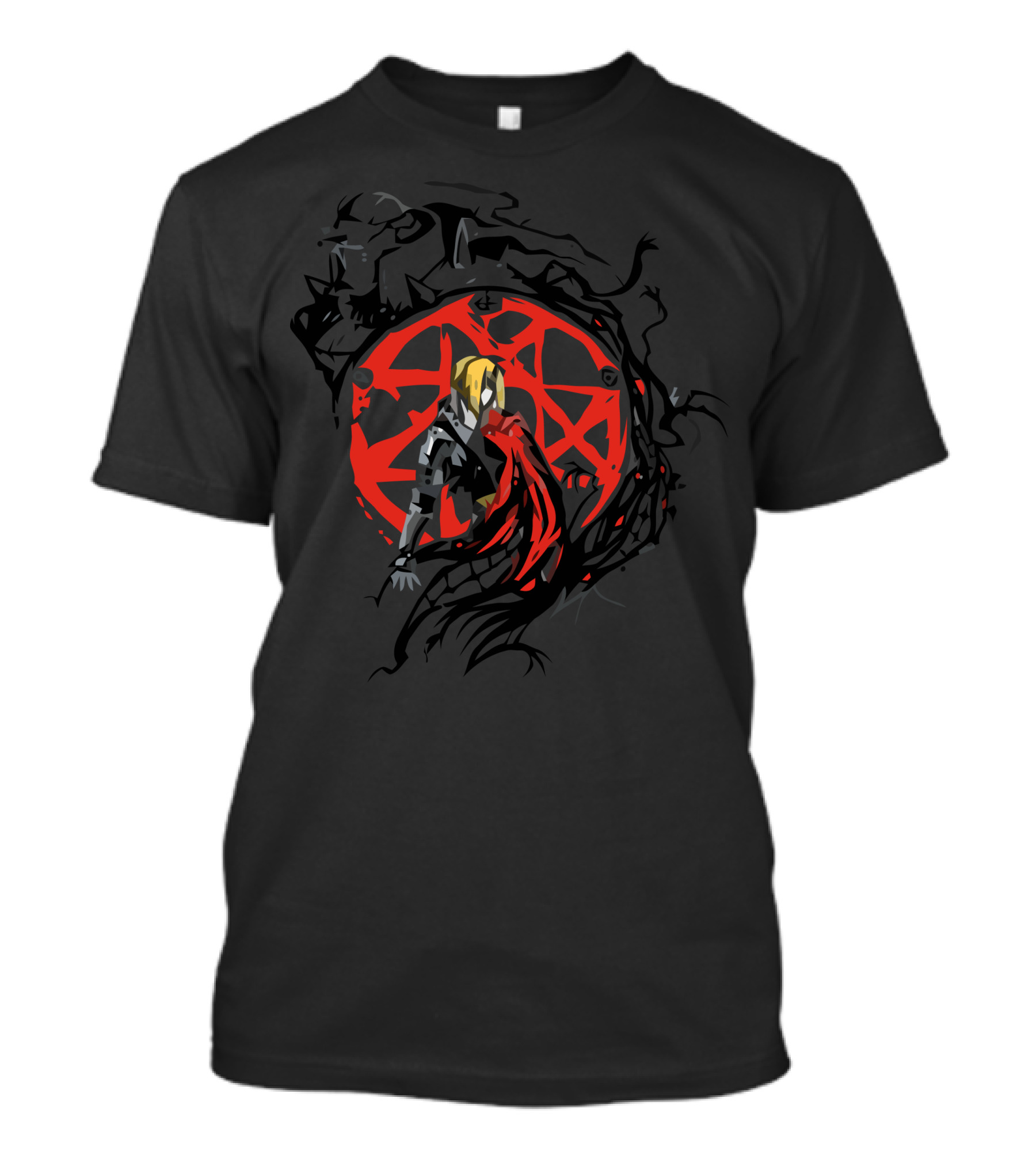 Fullmetal Alchemist Transmutation Circle Anime Character T-Shirt