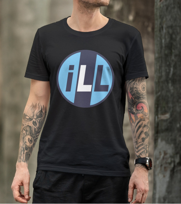 ILL As Worn Retro Bold Circle T-Shirt