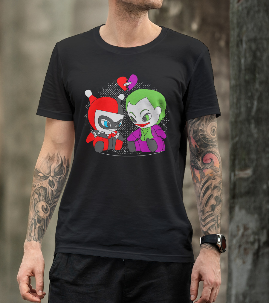 Harley Quinn And Joker Impossible Love T-Shirt