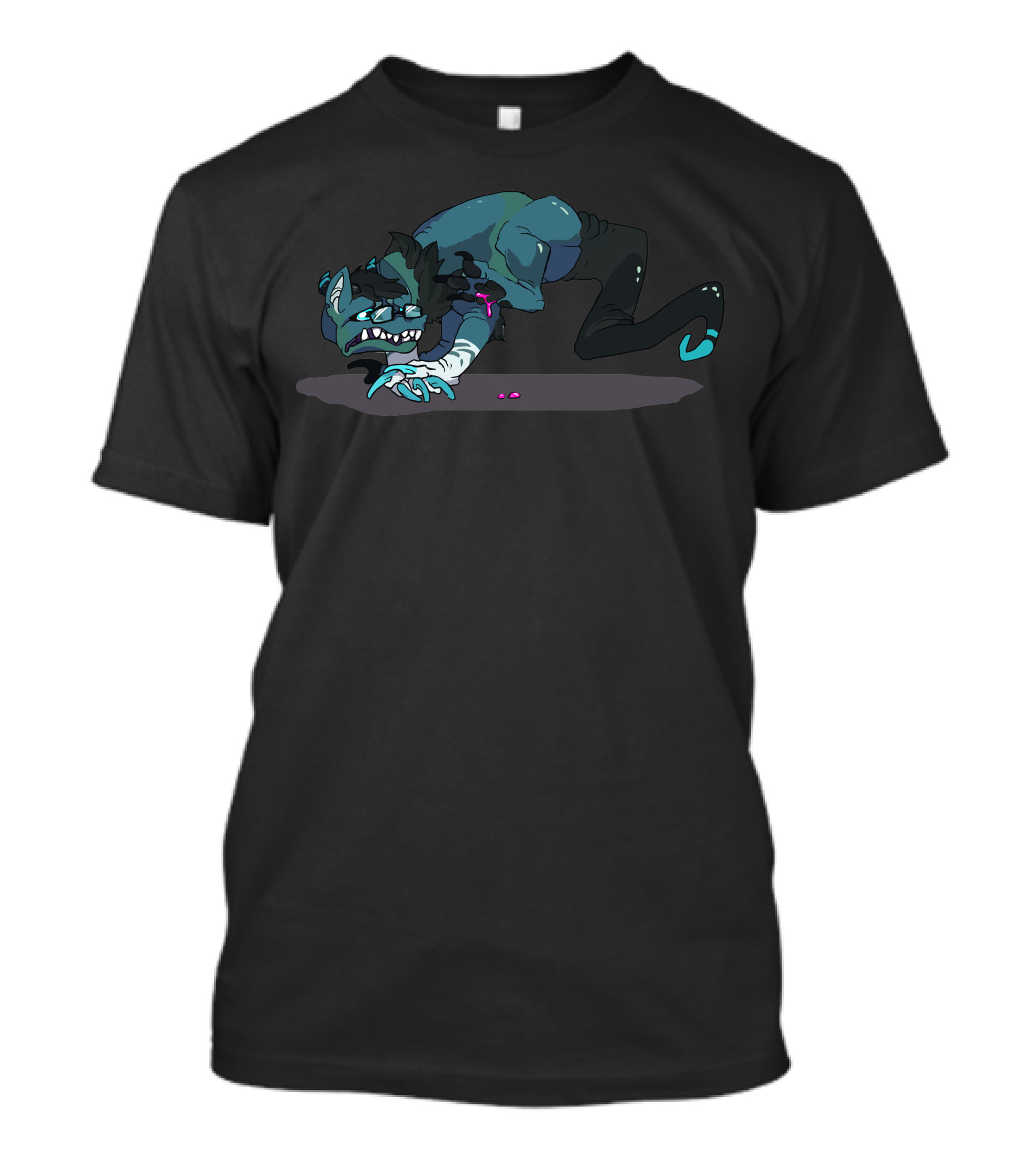 Invisible Thumbtacks Monster Creature T-Shirt