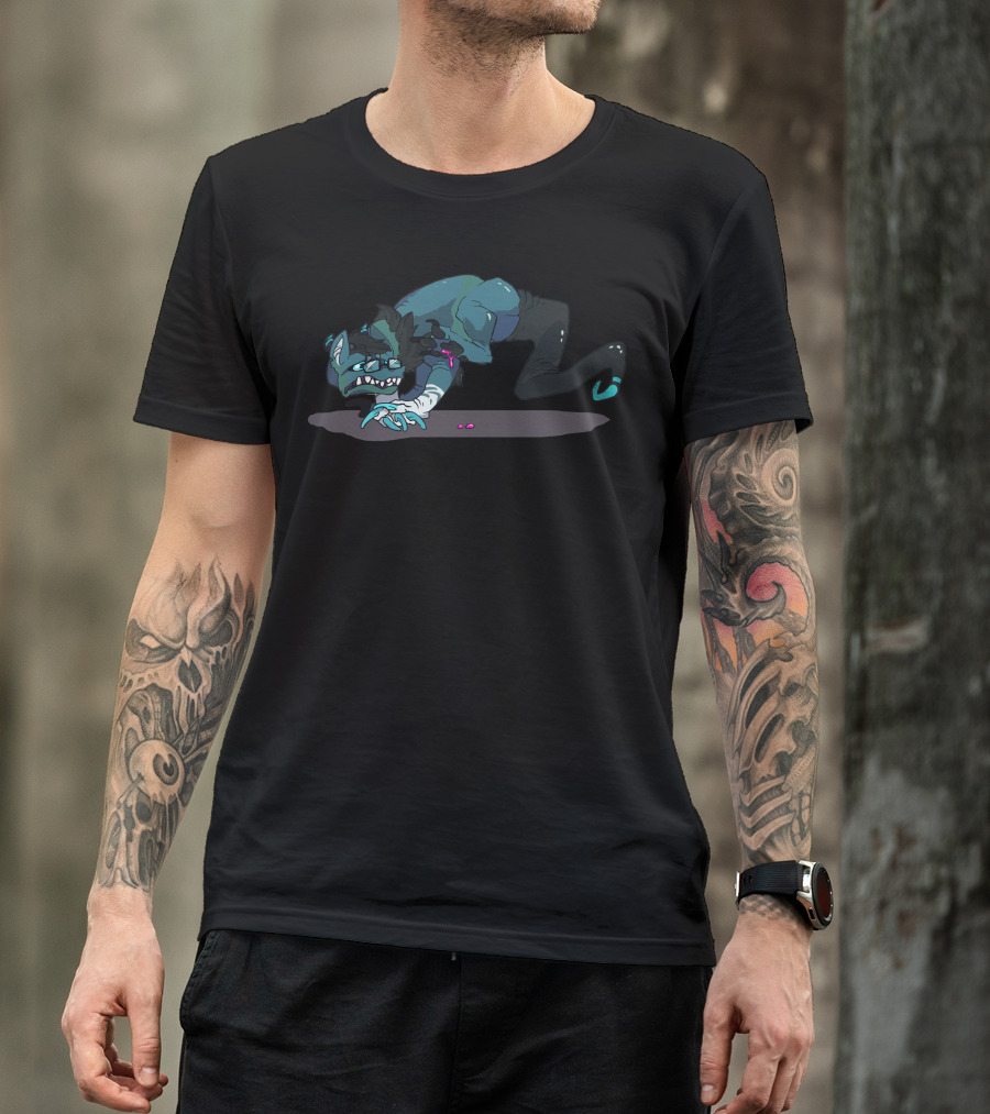 Invisible Thumbtacks Monster Creature T-Shirt