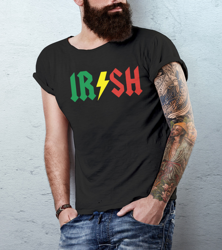 IRSH Colorful Lightning Bolt T-Shirt