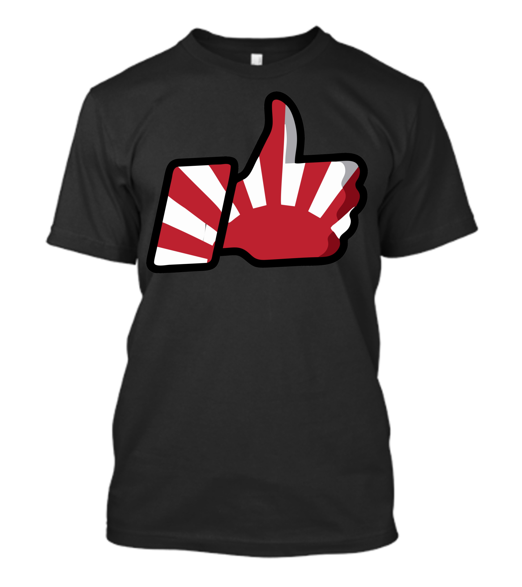 Rising Sun Thumbs Up Like T-Shirt