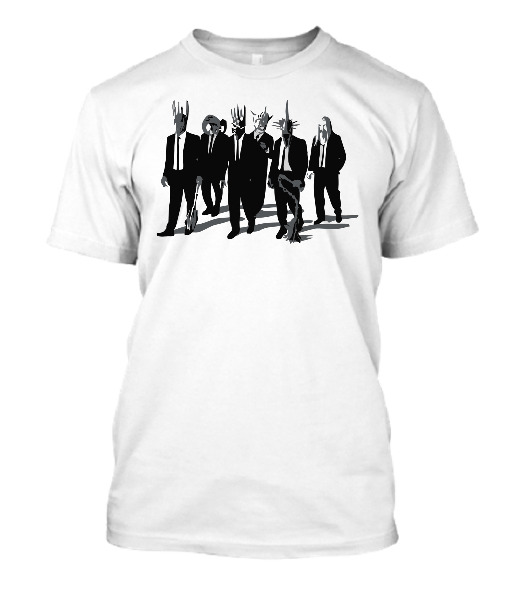 Reservoir Lords Dark Fantasy Suited Characters T-Shirt