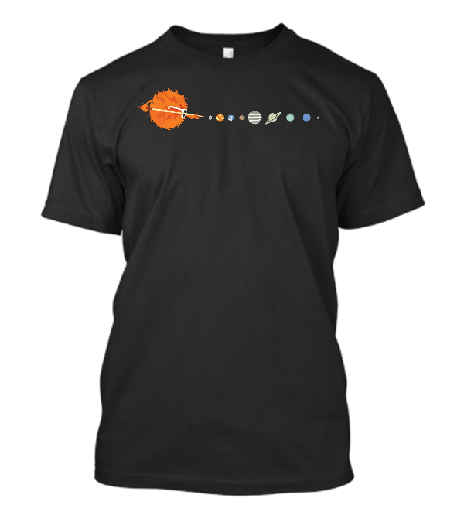 Solar System Billiards 9 Ball T-Shirt