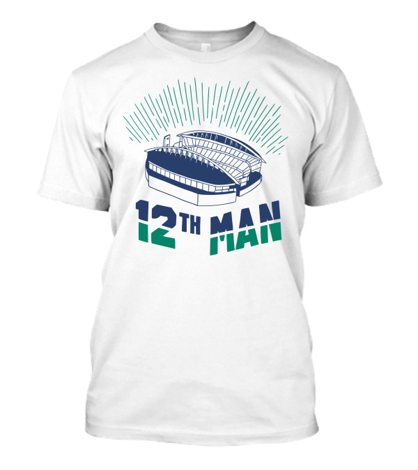 12Th Man Seattle Football Stadium T-Shirt