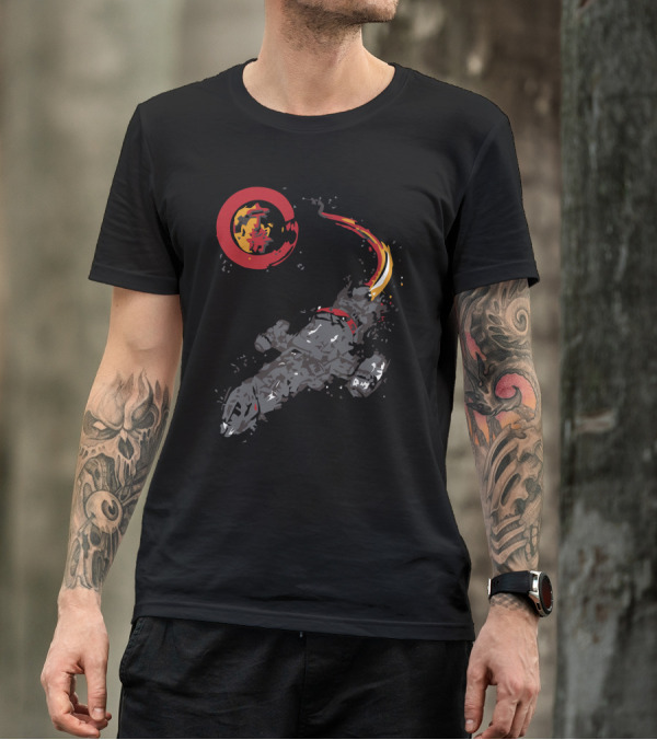 Firefly Spaceship Serenity A Leaf On The Wind T-Shirt