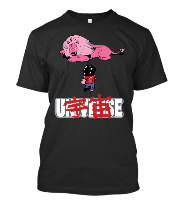 Akira Universe Steven Pink Lion Confrontation T-Shirt