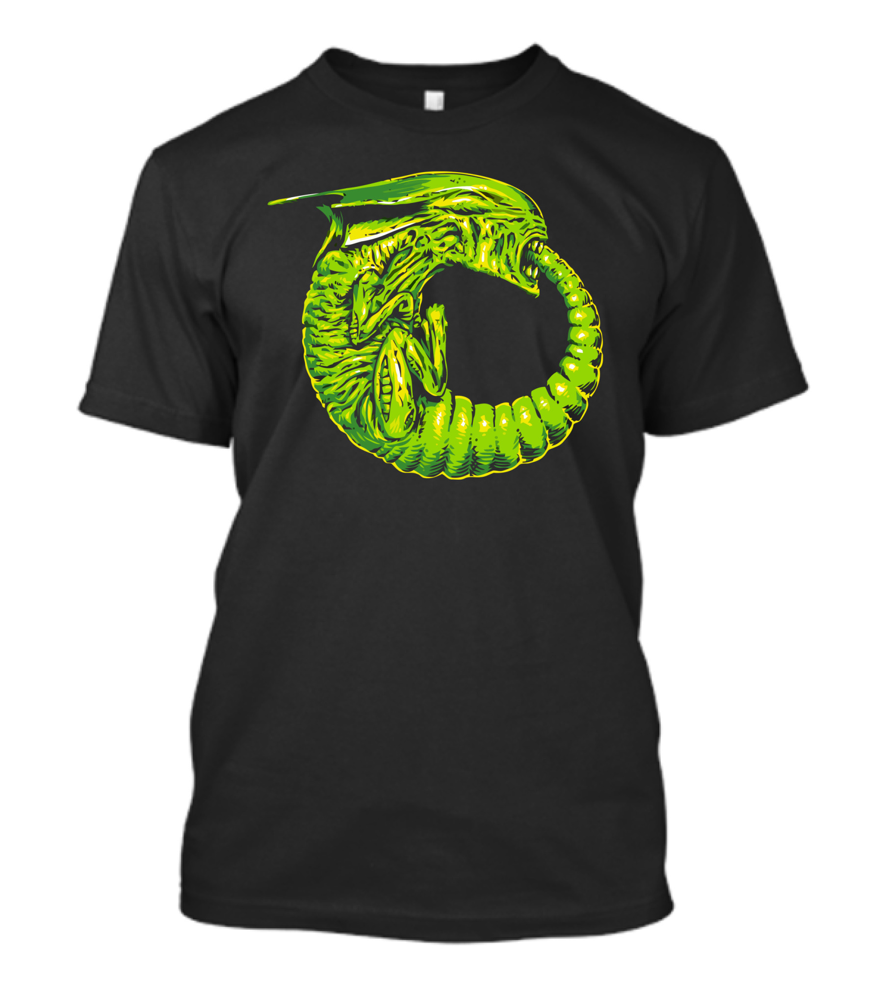 Ouroboros Alien Creature Iconic Symbol Classic Motif T-Shirt