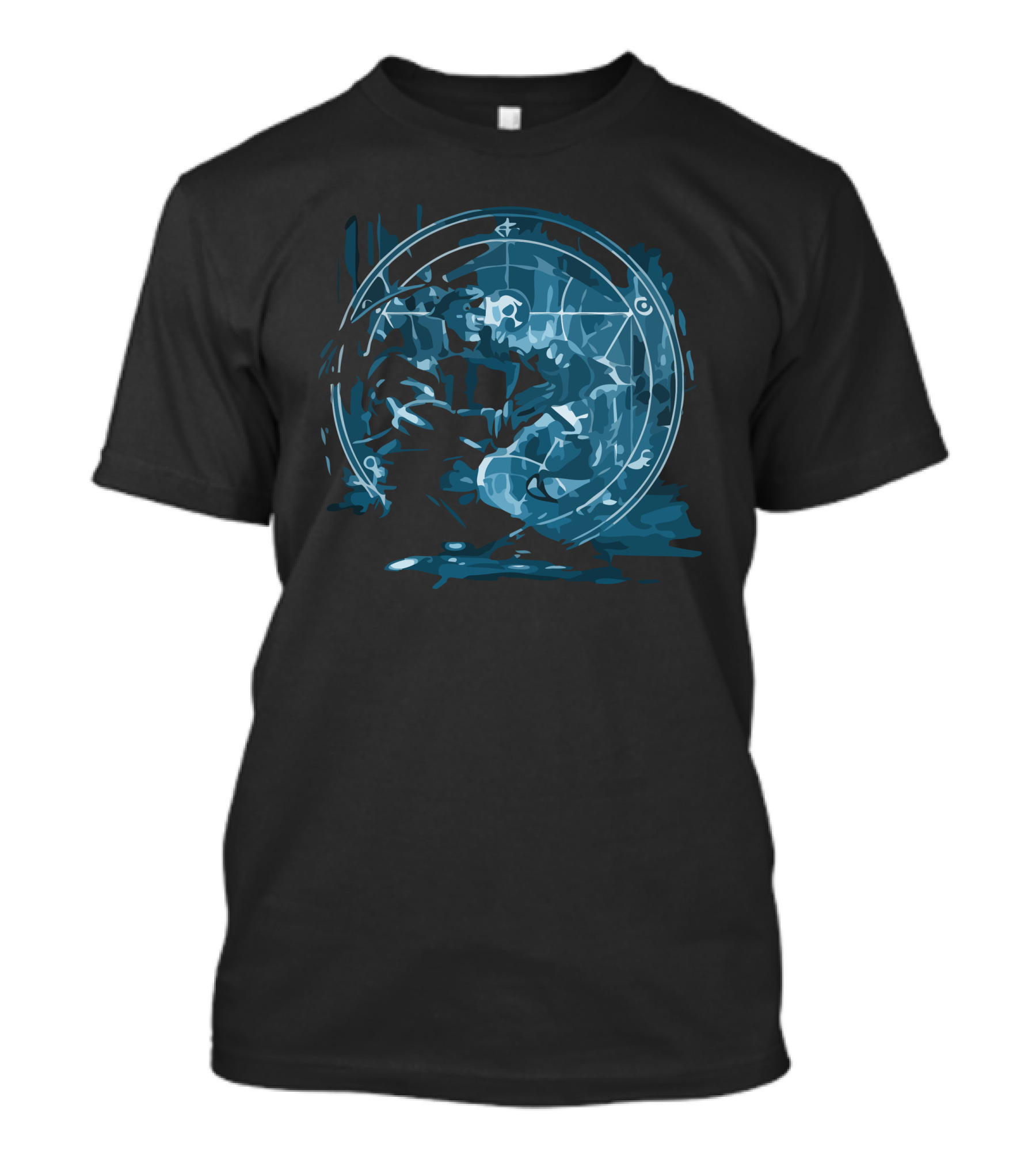 Alphonse Storm Fullmetal Alchemist Alchemy Circle T-Shirt