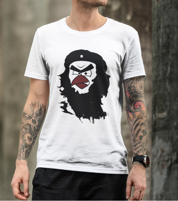 Angry Che Guevara Bird T-Shirt