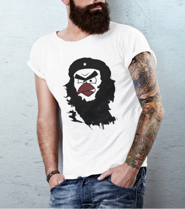 Angry Che Guevara Bird T-Shirt