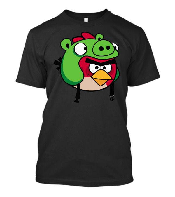 Angry Birds Crossover Pig Costume Character T-Shirt