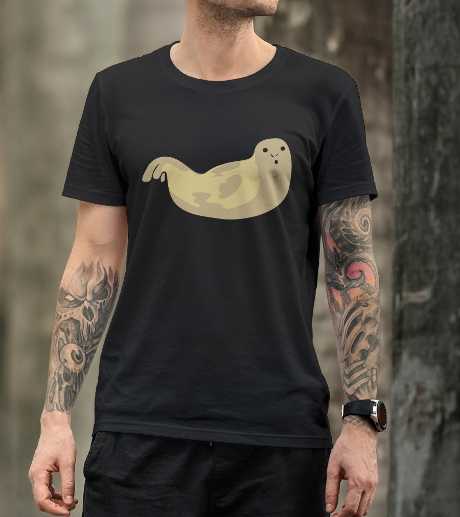 Anjing Laut Cute Seal Cartoon T-Shirt