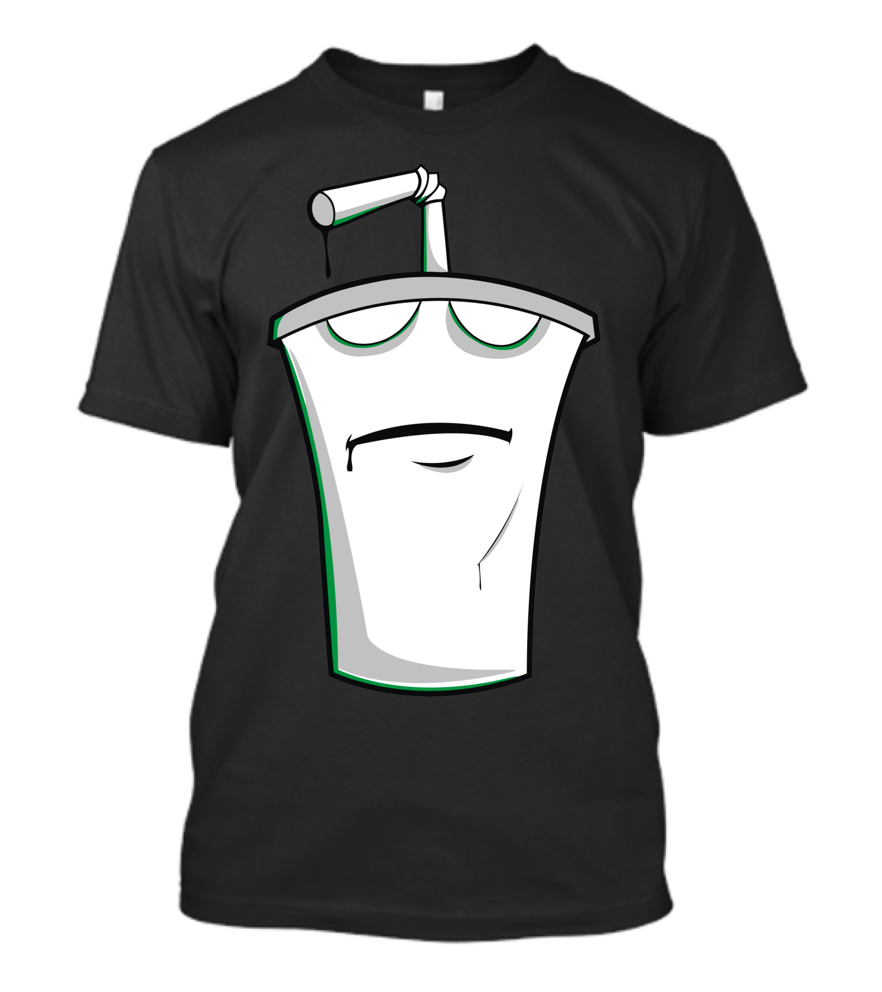 Aqua Teen Hunger Force Master Shake Character Retro Cartoon T-Shirt