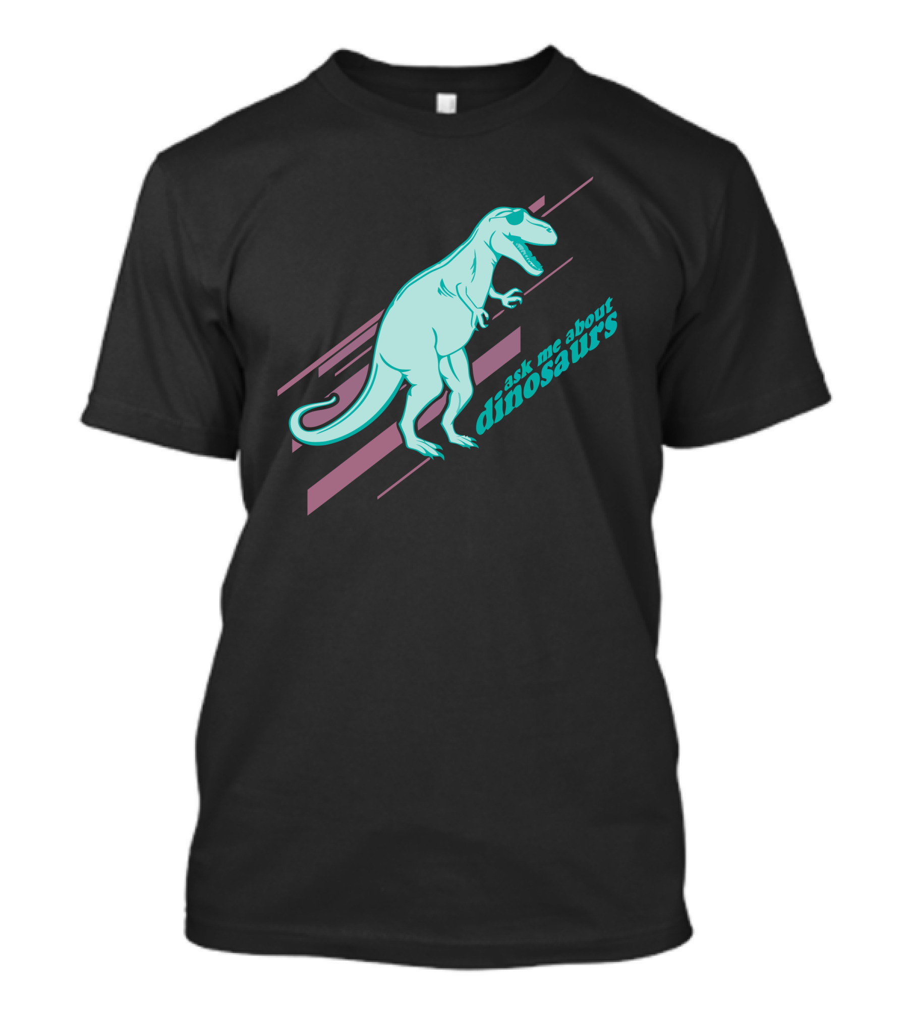 Ask Me About Dinosaurs With T-Rex T-Shirt