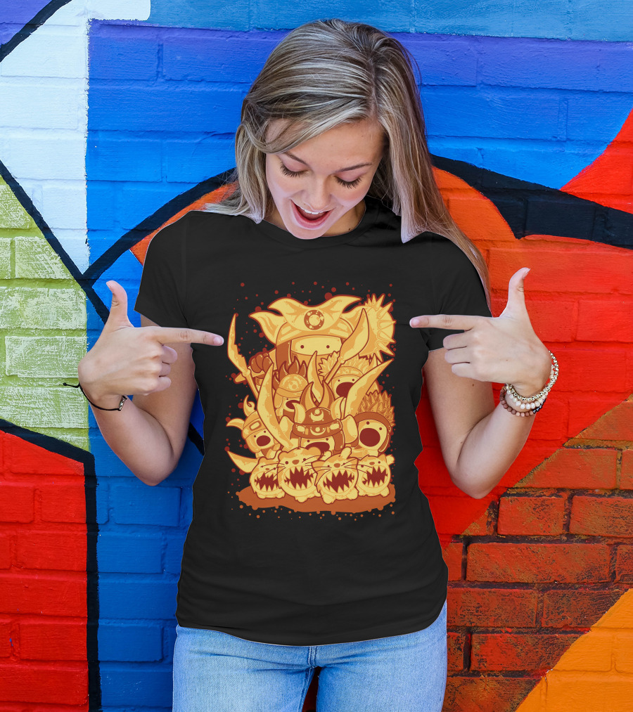 Attack Of The Killer Vikings And Monsters T-Shirt