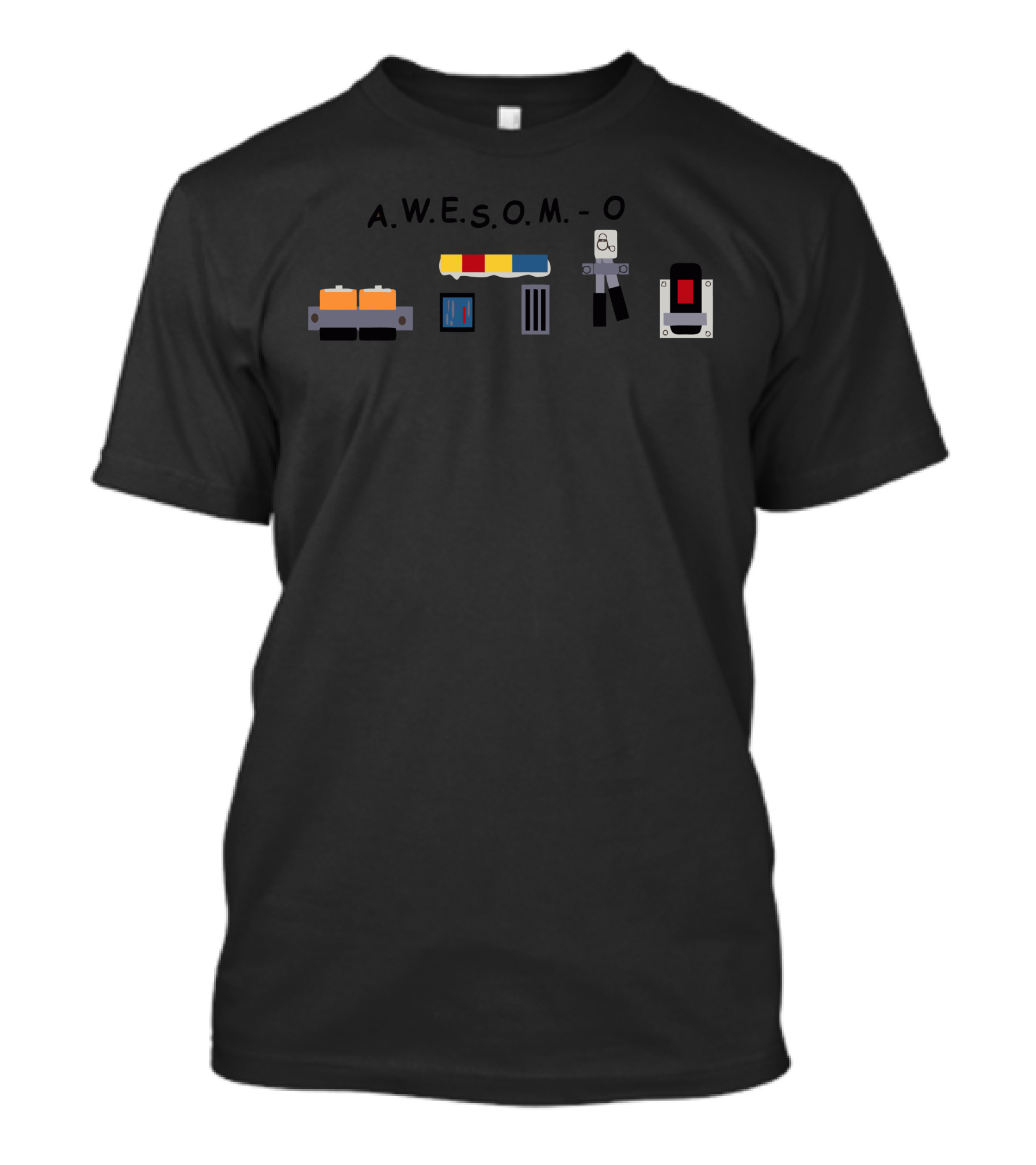 A.W.E.S.O.M.-O Robot Gadgets And Components T-Shirt