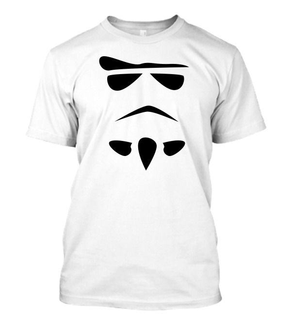 Bad Face Minimalist Iconic Expression T-Shirt