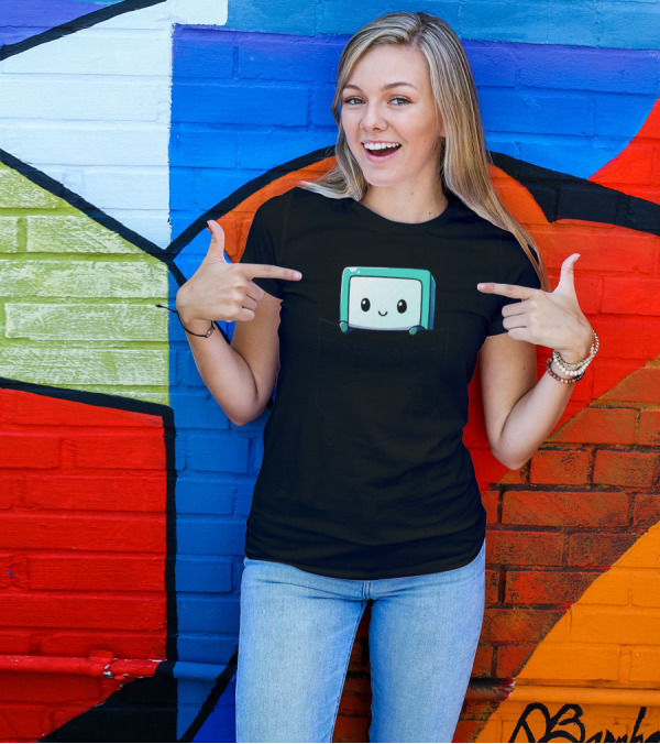 BMO Adventure Time Pocket T-Shirt