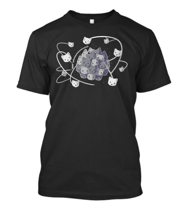 Cat Ion Cute Science Periodic Table Humor T-Shirt