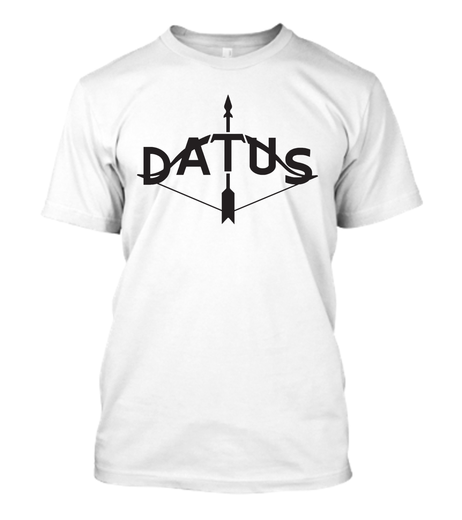 Datus Tribal Spear Icon With Arrow Motif T-Shirt