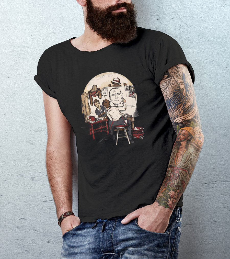 Doctor Who Norman Rockwell Parody Fan T-Shirt