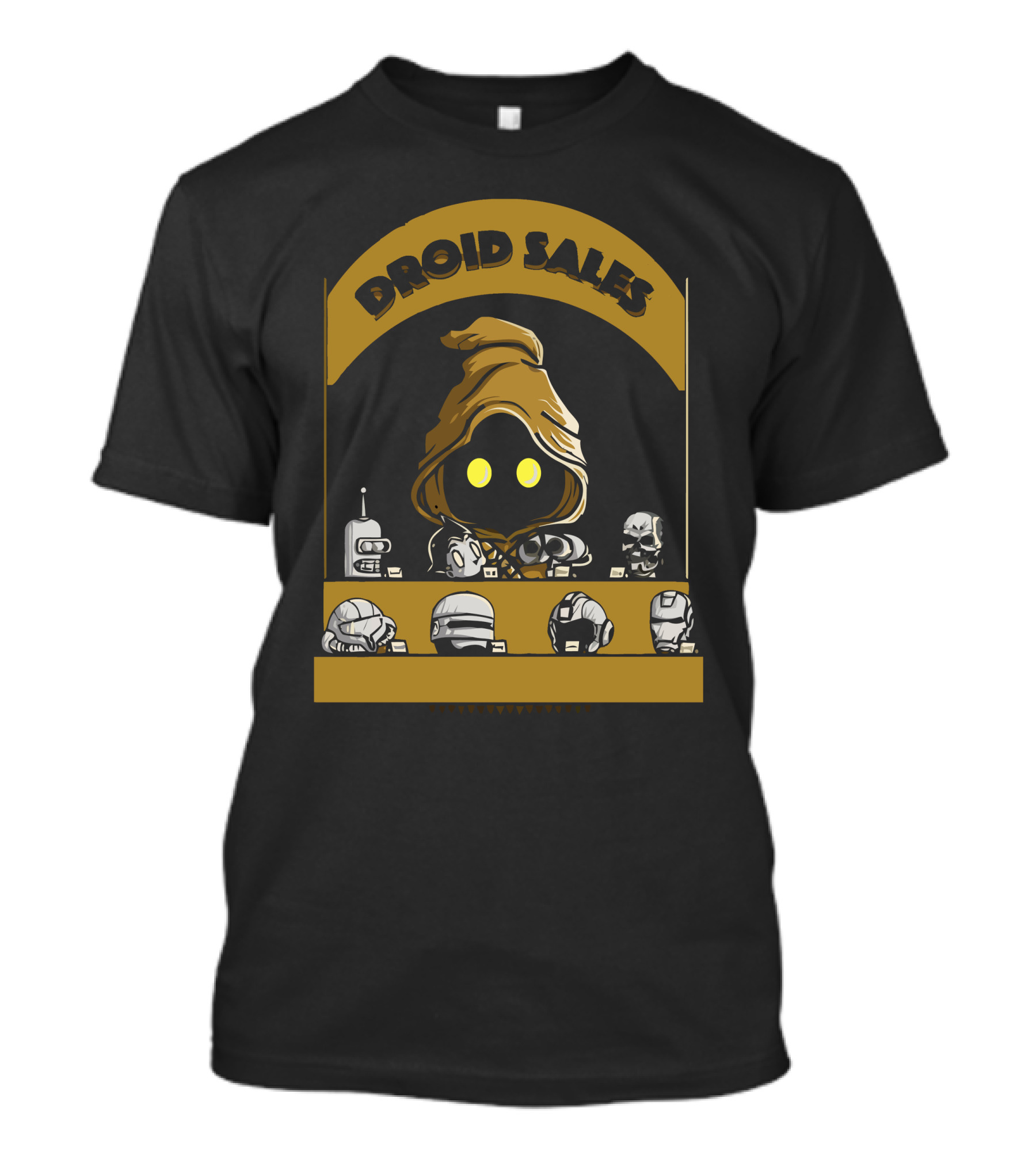 Droid Sales Jawa Bot Merch Stand T-Shirt