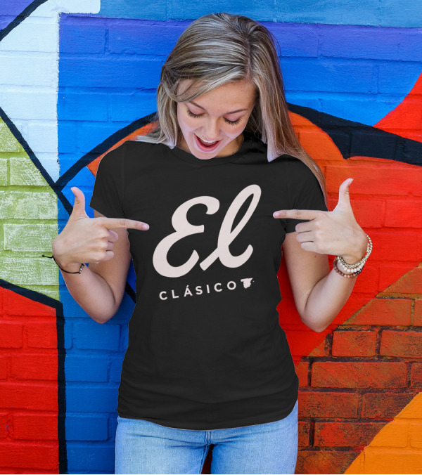 El Clásico Spain Map T-Shirt