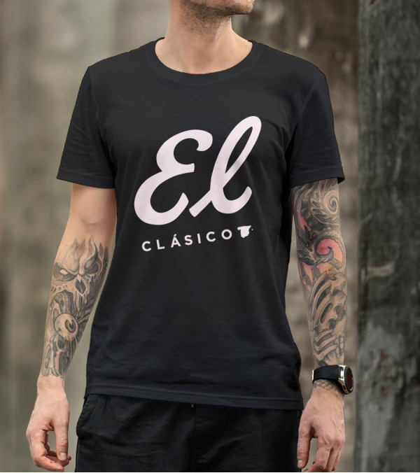 El Clásico Spain Map T-Shirt