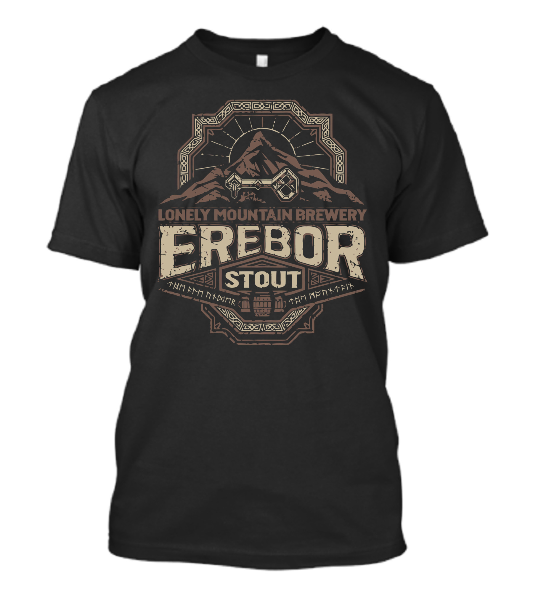 Lonely Mountain Brewery Erebor Stout T-Shirt