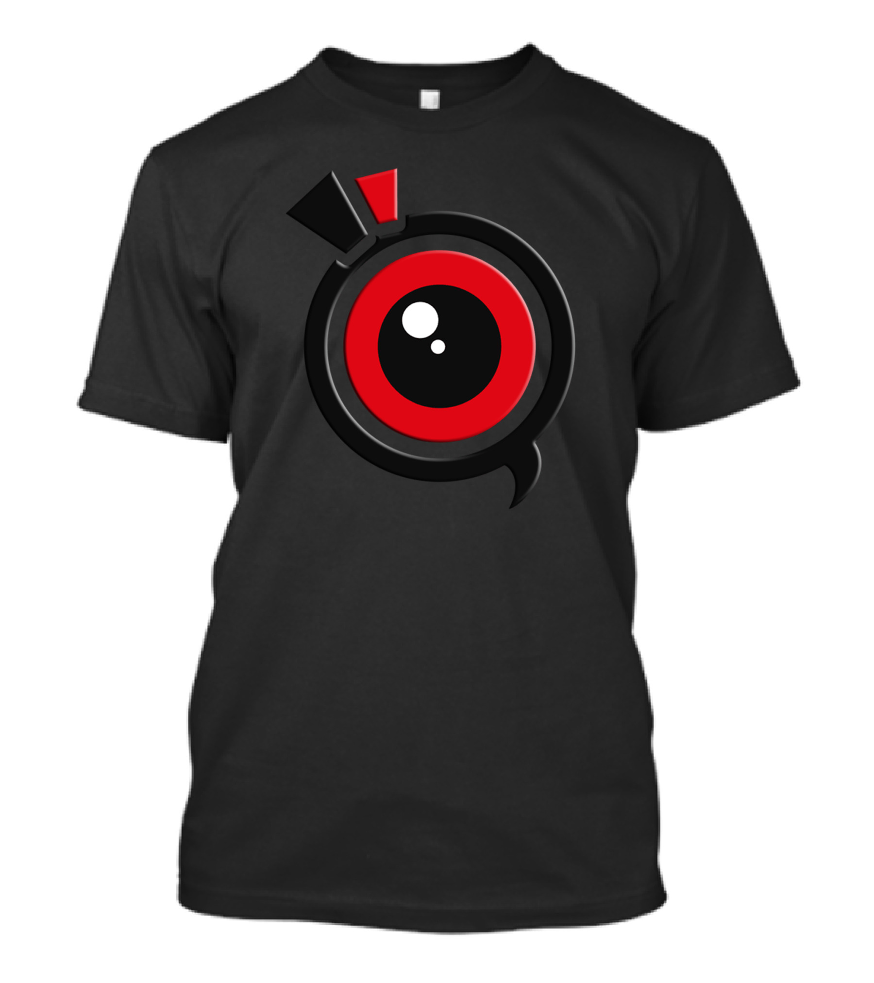 Eye One Red And Black Circle T-Shirt