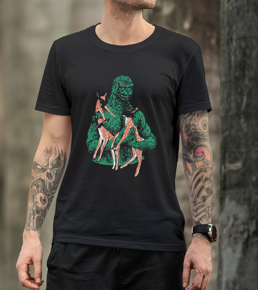Fawns And Kaiju Embrace T-Shirt