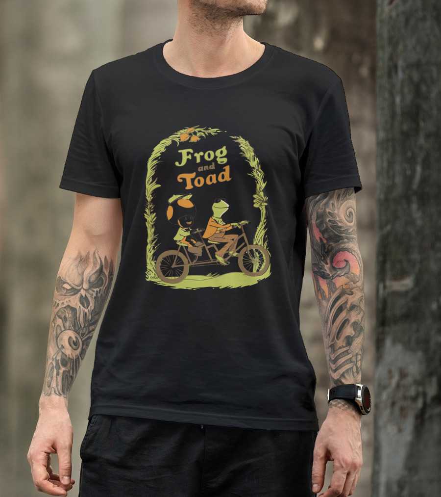 Frog And Toad Tandem Bicycle Ride T-Shirt