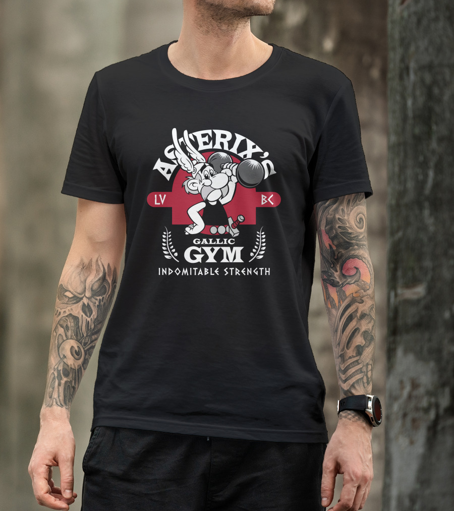 Asterix's Gallic Gym Indomitable Strength T-Shirt