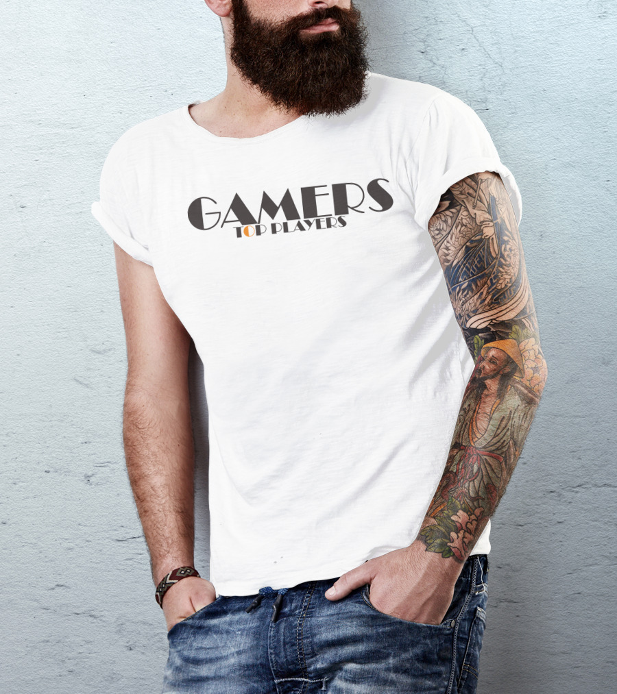 Gamers Top Players Multiplayer Clan Leaderboard Achievement T-Shirt