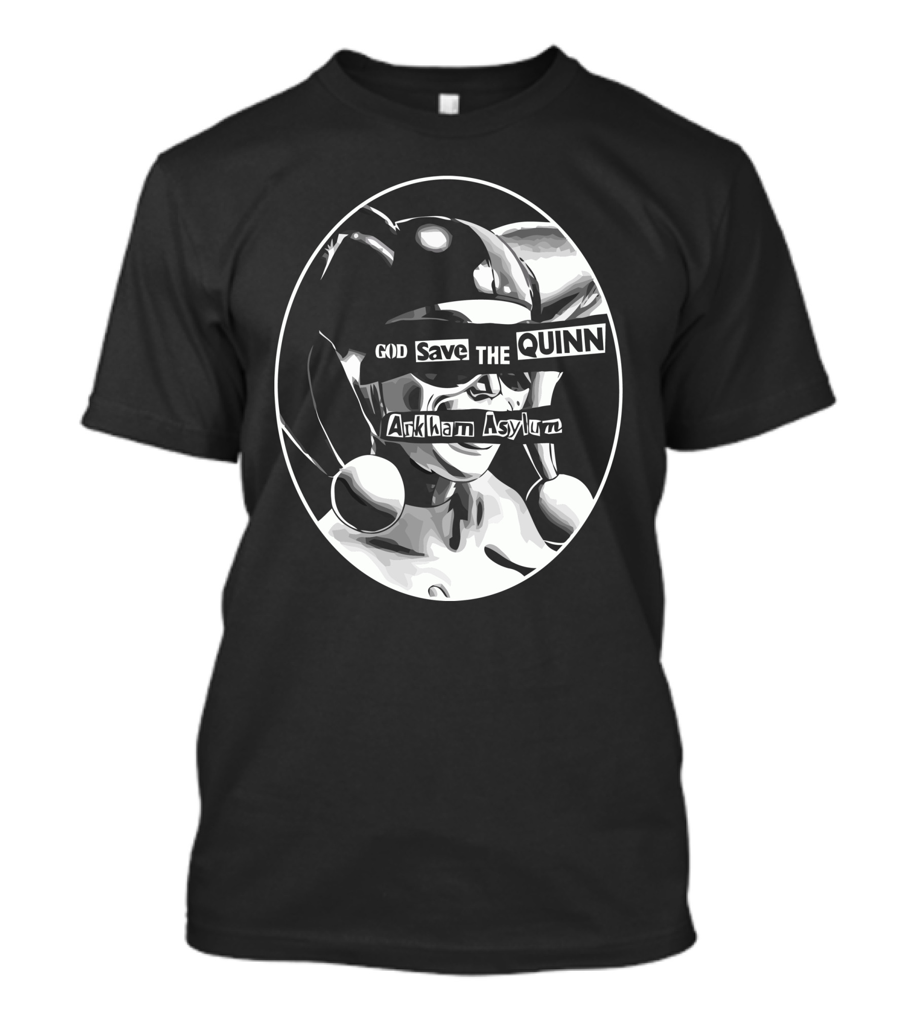 God Save The Quinn Arkham Asylum T-Shirt