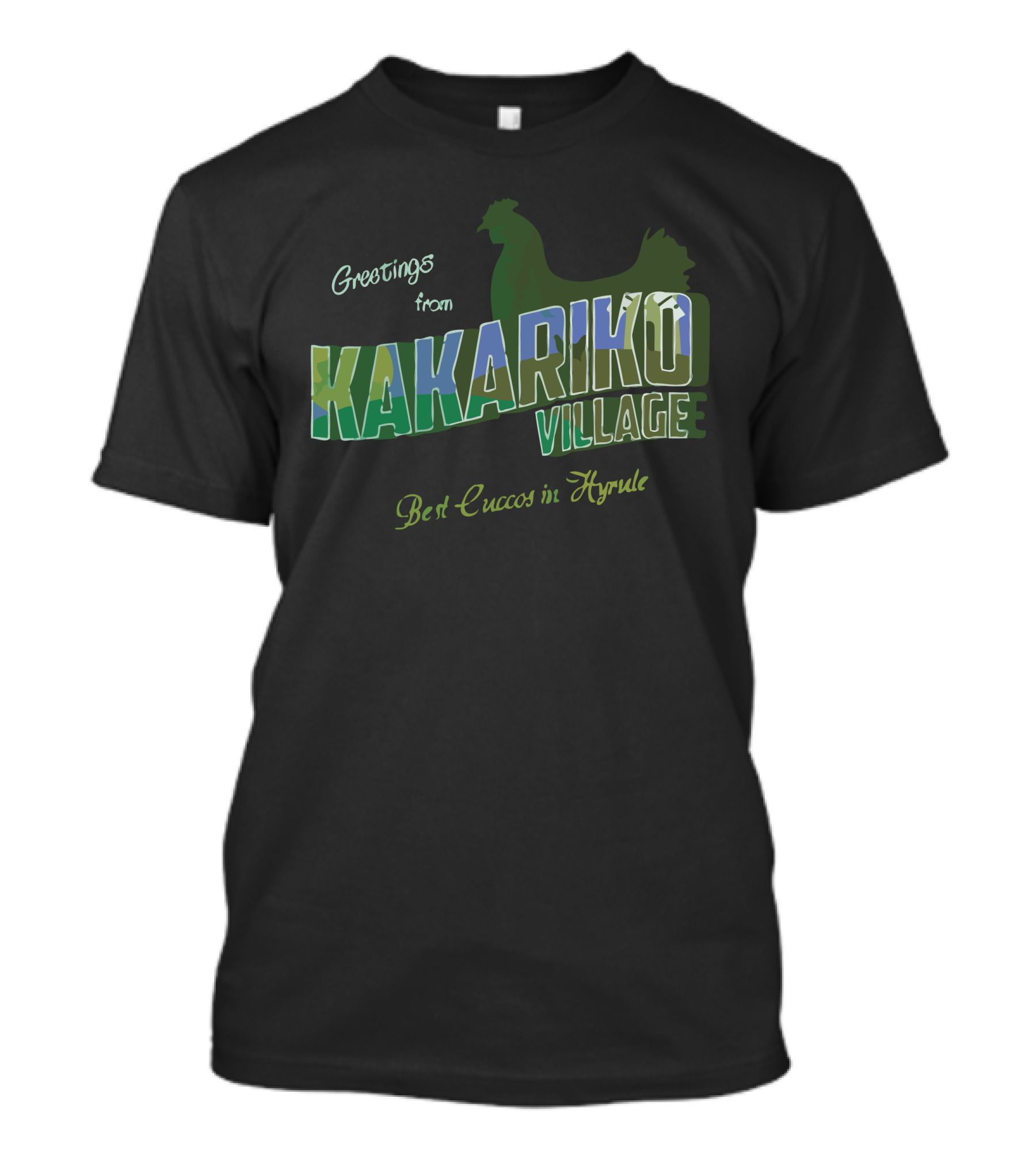 Greetings From Kakariko Village Best Cuccos In Hyrule T-Shirt