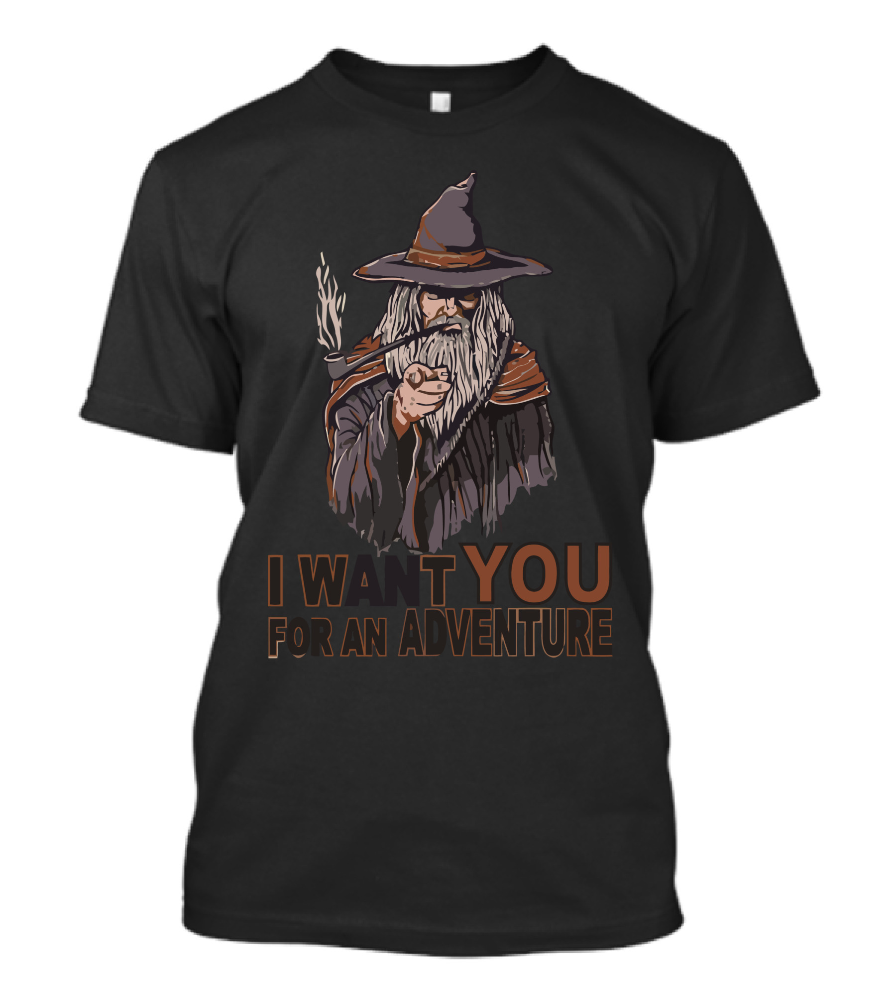 Wizard Wants You For An Epic Journey Adventure T-Shirt