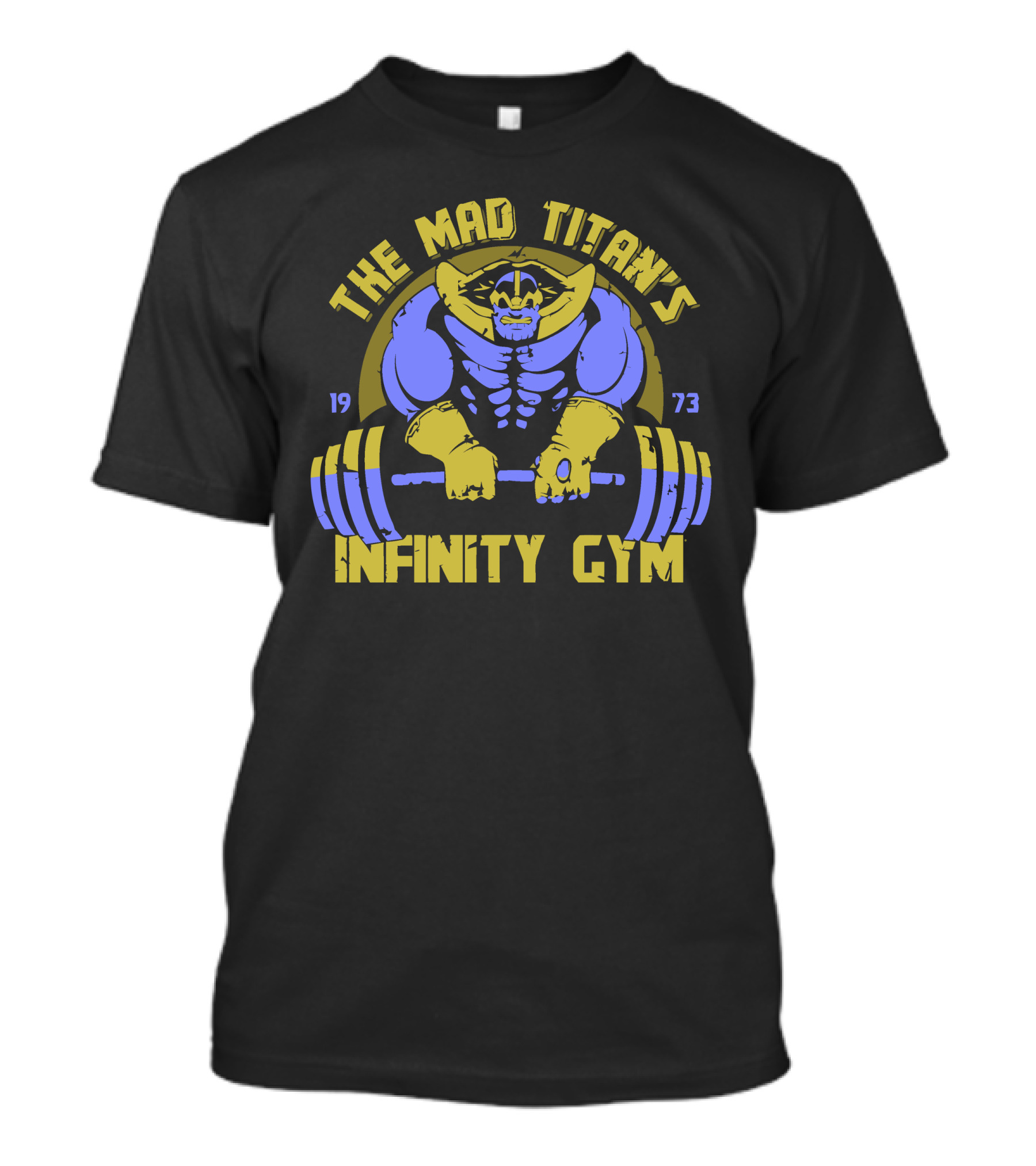 The Mad Titan's Infinity Gym 1973 T-Shirt