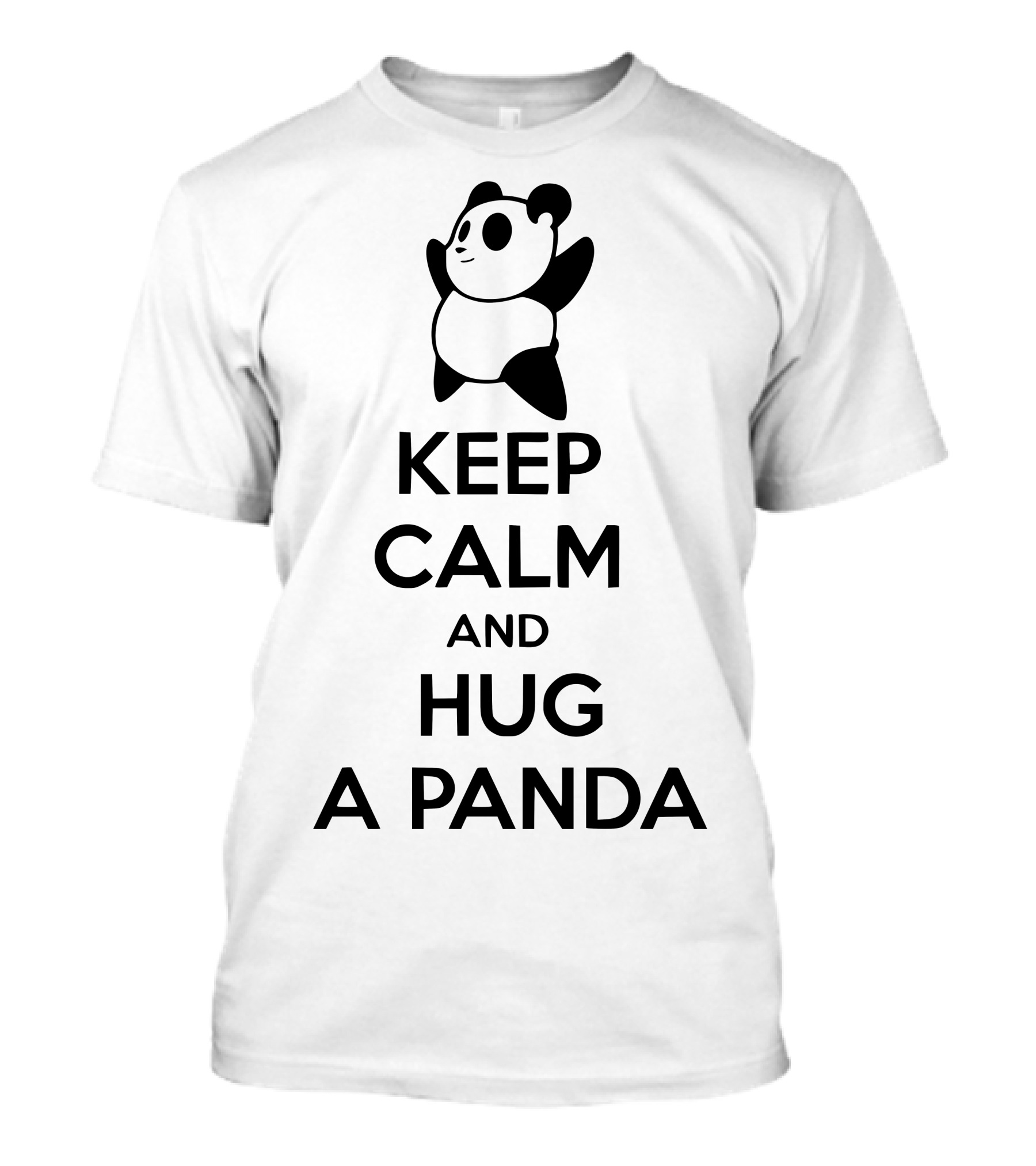 Keep Calm And Hug A Panda T-Shirt