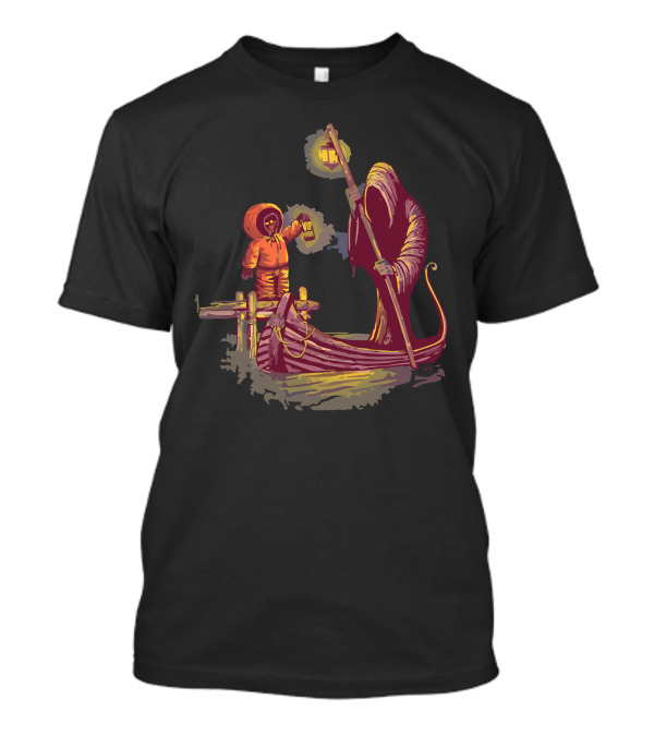 Kenny VIP Pass Charon Ferry Lantern Scene T-Shirt
