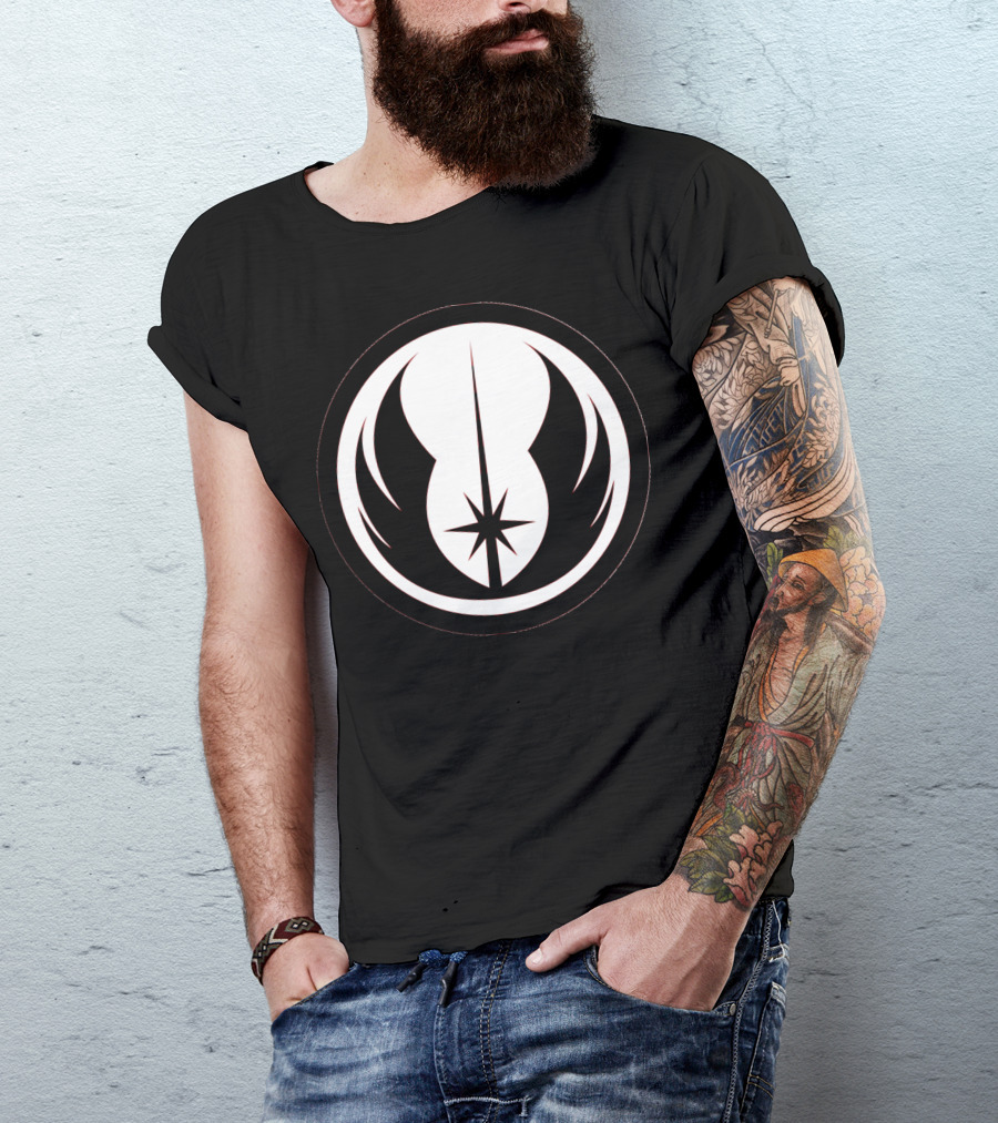 Jedi Order Symbol Star Wars Monument Stars T-Shirt