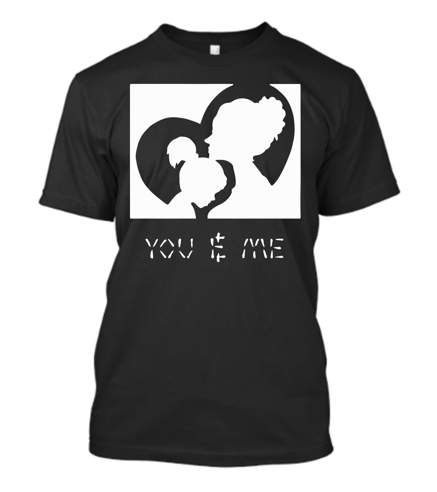 YOU And ME Mom N Daughter Heart T-Shirt