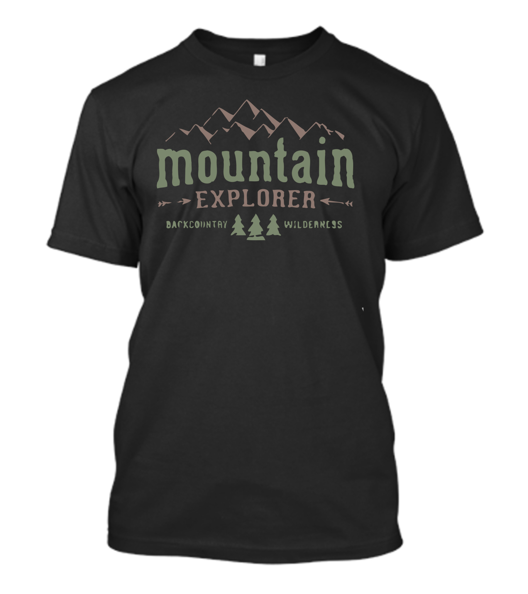 Mountain Explorer Backcountry Wilderness Adventure T-Shirt