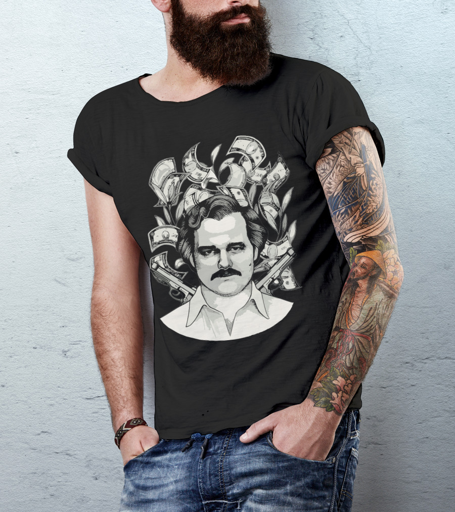 Narcos Money Guns Iconic T-Shirt